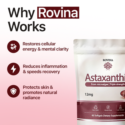 Vegar Astaxanthin 12mg Softgels