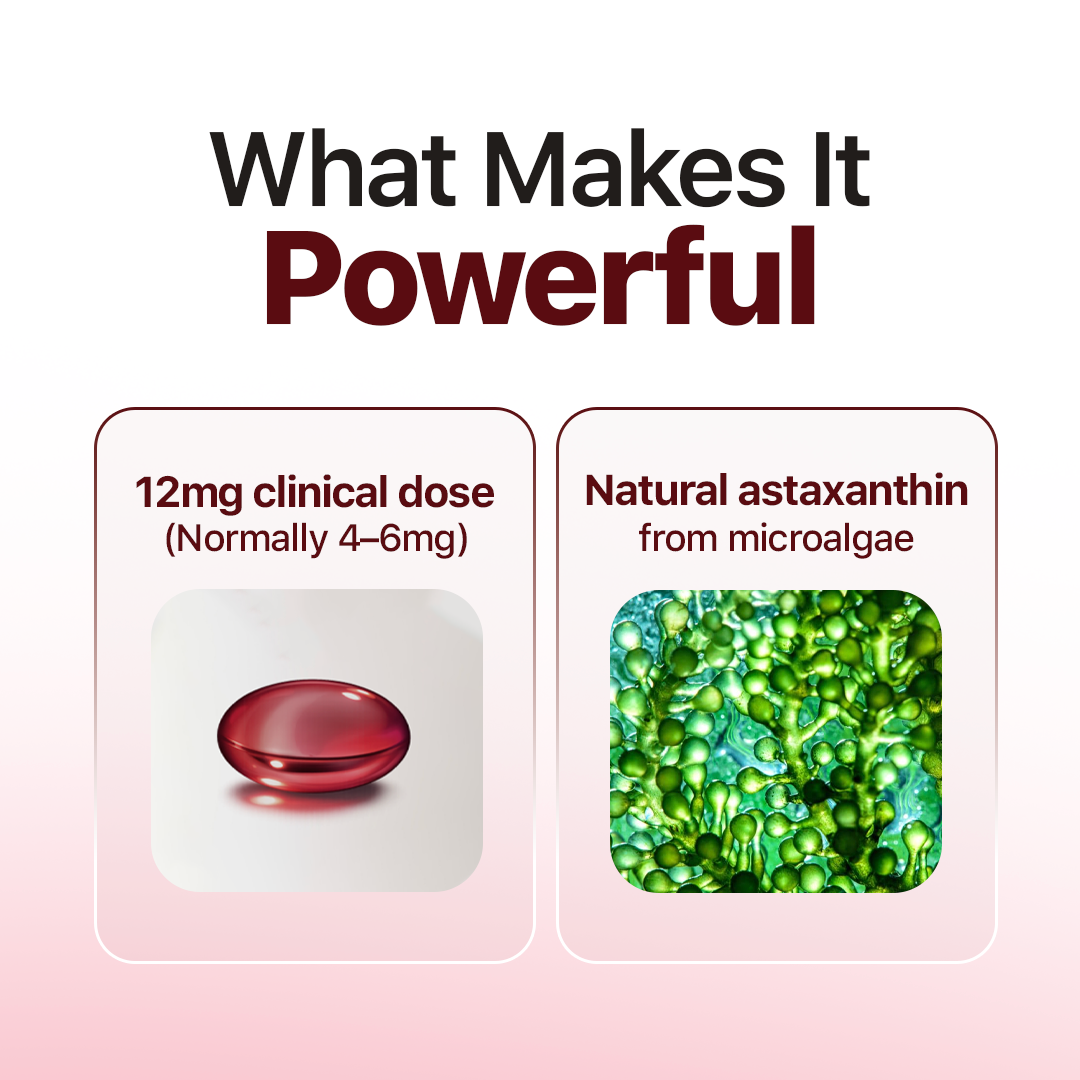 Vegar Astaxanthin 12mg Softgels