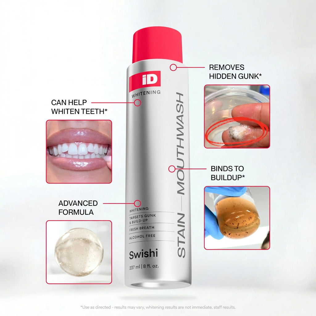 Swishi Stain Whitening Mouthwash