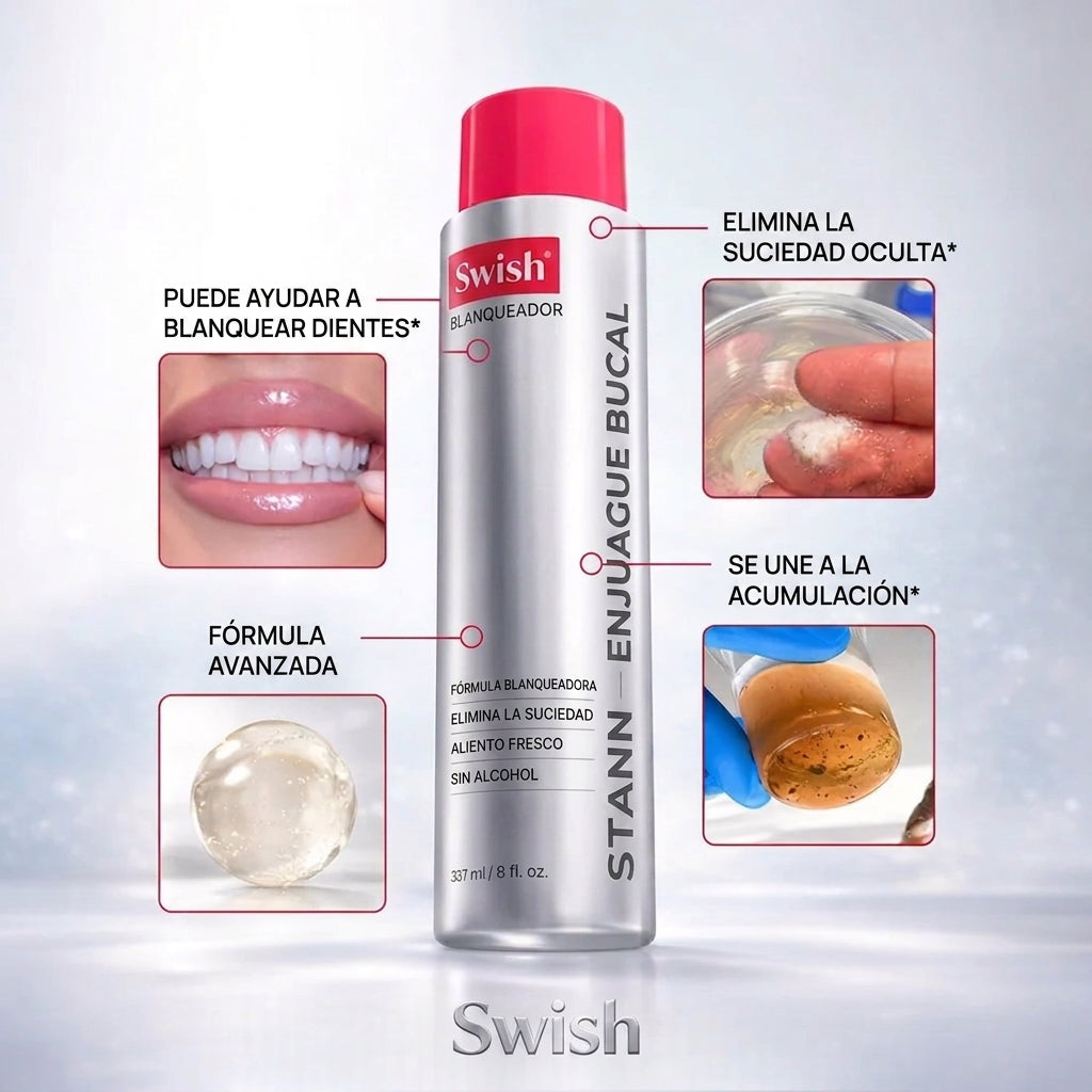 Swishi Enjuague Blanqueador